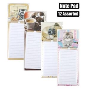 Novelty shopping list asstd 10.2x20.4cm