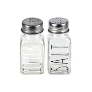 Condiment shaker salt or pepper design