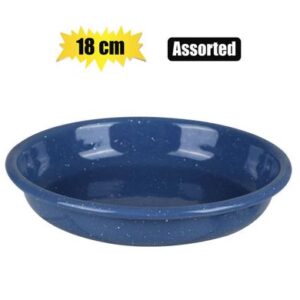 Plate enamel 18cm pasta