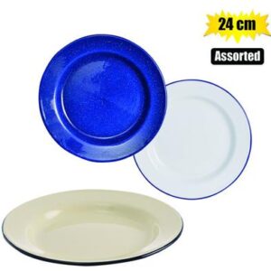 Plate enamel 24cm dinner