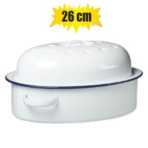 Roaster enamel 1st-grade oval 26cm