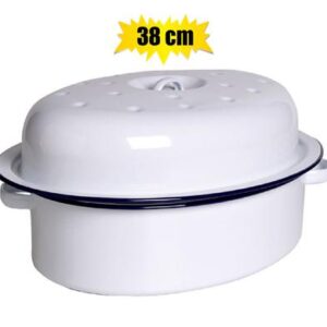 Roaster enamel 1st-grade oval 38cm