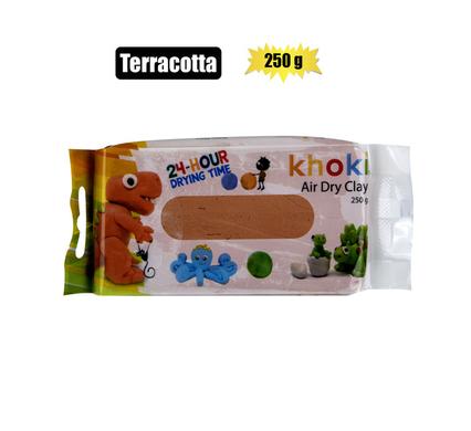 Art+craft air dry clay 250g terracotta