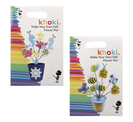 Art+craft make your own felt flower pot