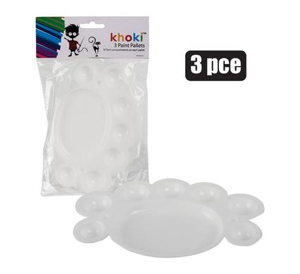 Art+craft paint palette 3pc