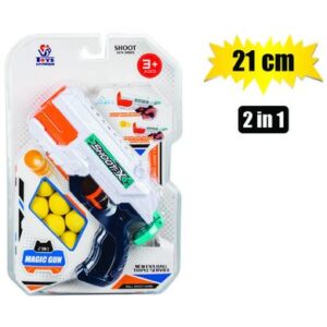 Gun space blaster 21cm 2in1 bullet/water