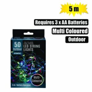 Light fairy led-50x col 5m o-door b/o