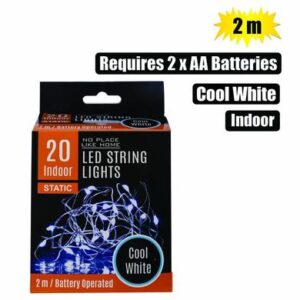 Light fairy led-20x cool wht 2m b/o