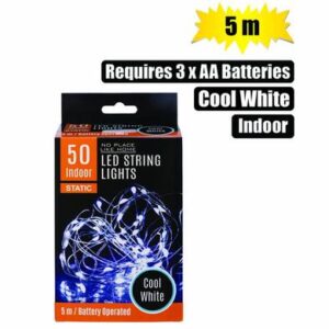 Light fairy led-50x cool wht 5m b/o
