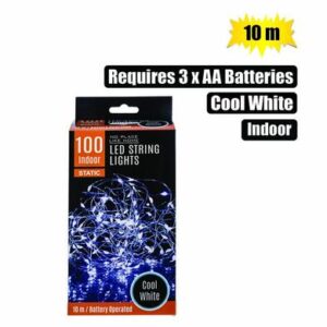 Light fairy led-100x cool wht 10m b/o