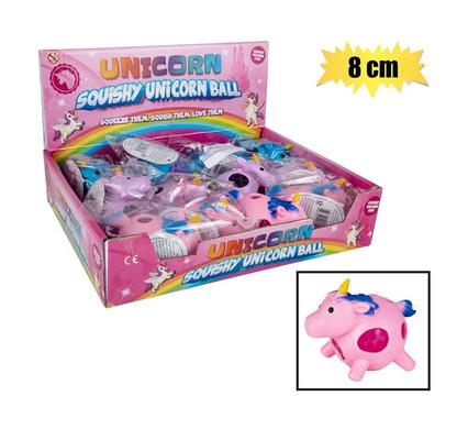 Animals squeeze water baby unicorn 8cm