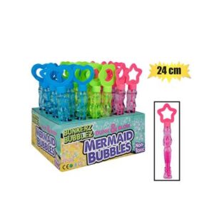 Bubble novelty wand mermaid 24cm