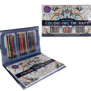 Book colouring therapy creative art